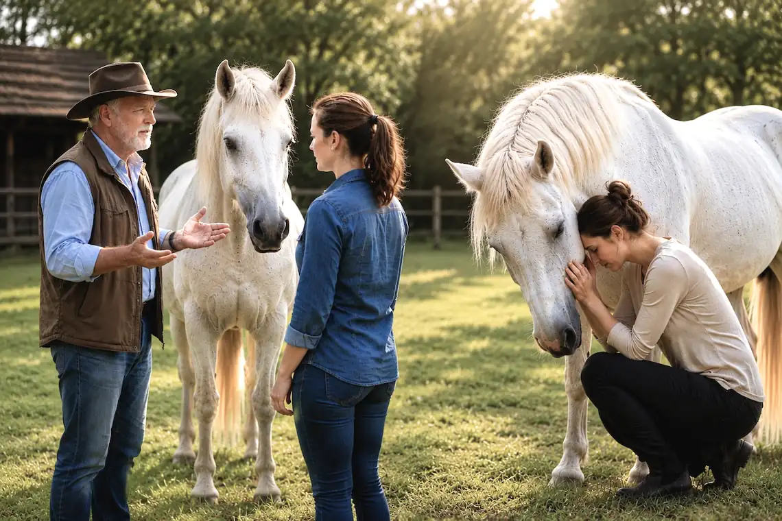 verschil paardencoaching en therapie met paarden